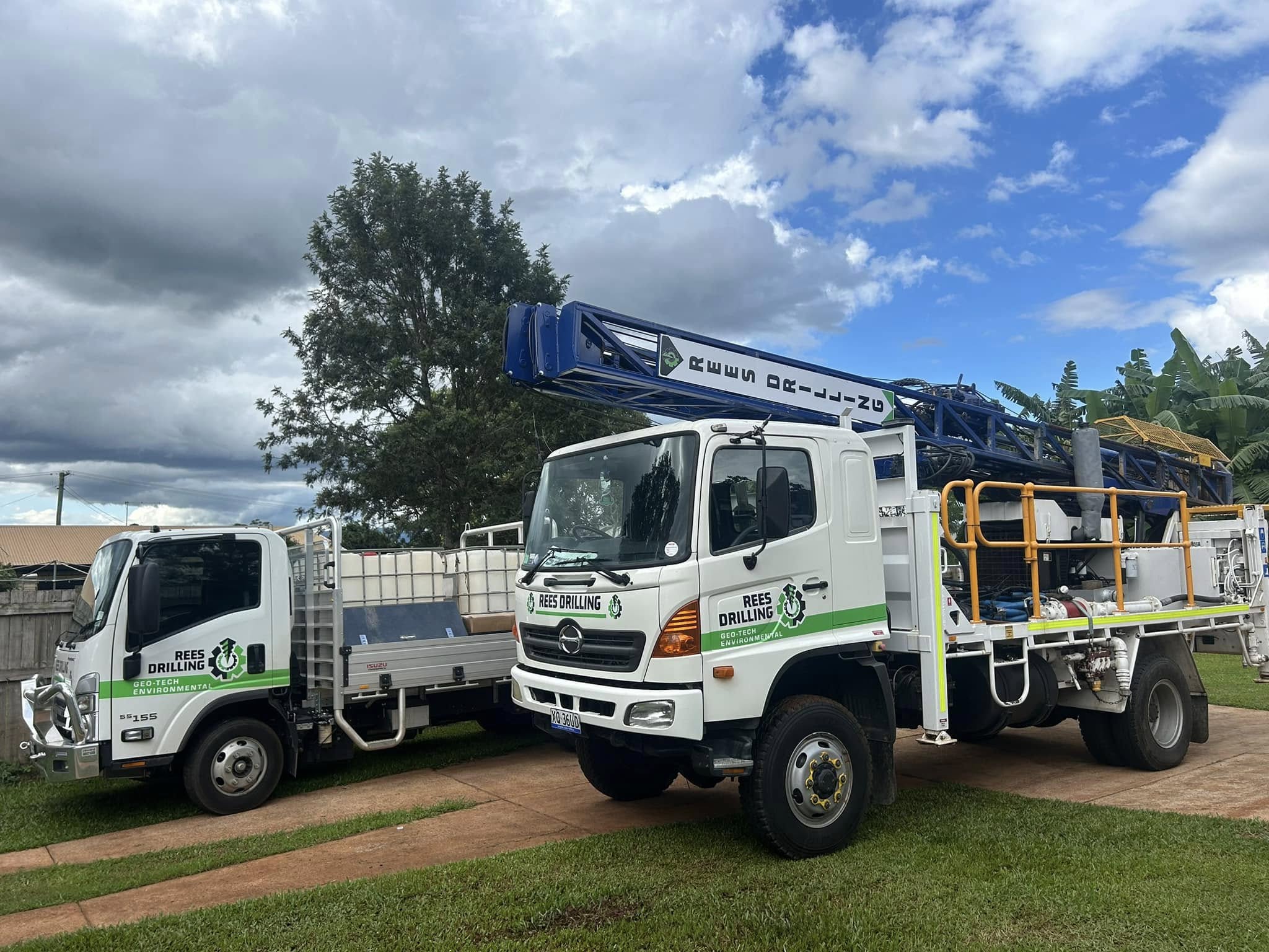 Rees Drilling Land Cruiser drill rig