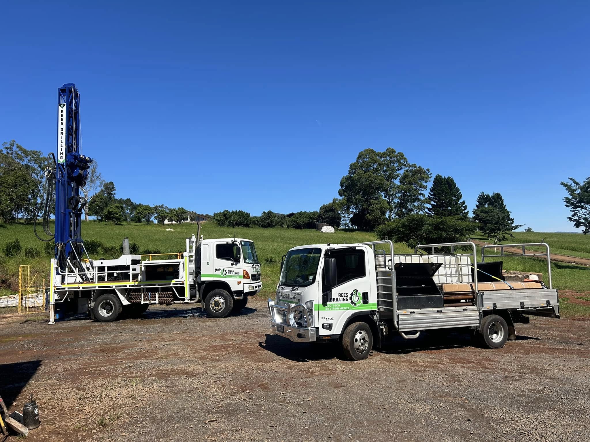 Rees Drilling trucks and equipment fleet